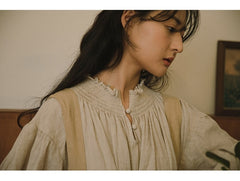 Evelyn Linen Cotton Maxi Vest