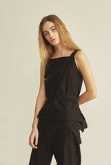 Straight-Leg Linen Pants With Tailored Waistband And Side Pockets For Effortless Styling