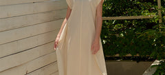 Sleeveless A-Line Linen Dress for Women with Clean Seams and Relaxed Fit for Warm Weather