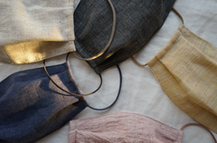 Mascarilla facial de lino