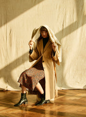 Belted Longline Linen Blazer for Women with Notch Collar and Deep Pockets – Lightweight Outerwear