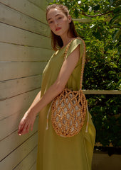 Sleeveless Linen Dress for Women with Minimalist A-Line Cut and Lightweight Summer Comfort