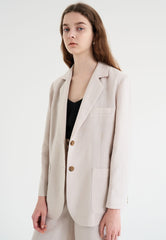 High-Waisted Women's Linen Shorts with Tailored Fit and Wide-Leg Mid-Thigh Silhouette