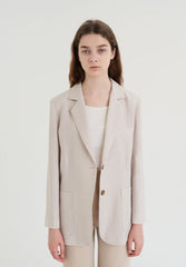 High-Waisted Women's Linen Shorts with Tailored Fit and Wide-Leg Mid-Thigh Silhouette