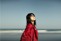 Gabardina de lino y algodón Colleen para mujer