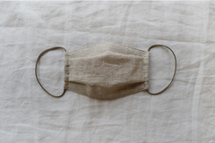 Mascarilla facial de lino