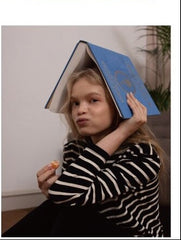 Cotton Striped Long Sleeve Shirt with Crew Neckline and Relaxed Fit