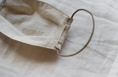 Mascarilla facial de lino