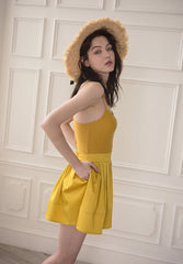 Fitted Cotton Camisole Top with Thin Shoulder Straps and Soft Stretch for Everyday Layering