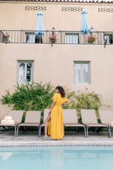 Linen Beach Cover-Up with Front Tie and Relaxed Silhouette for Effortless Layering