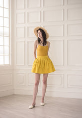 Fitted Cotton Camisole Top with Thin Shoulder Straps and Soft Stretch for Everyday Layering