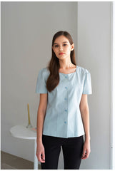 High-Waisted Linen Pants with Tailored Fit and Flared Hem for Effortless Everyday Elegance