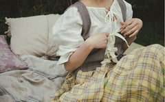 Betty Linen Waistcoat