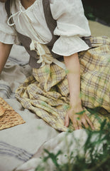 Betty Linen Waistcoat