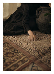 Vestido largo Katherine de lino y algodón