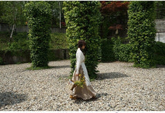 Vestido estilo pichi de lino y algodón Hannah