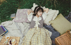 Betty Linen Waistcoat