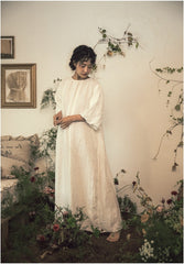 April Linen Cotton Maxi Dress