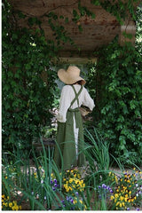 Hannah Linen Cotton Pinafore Dress