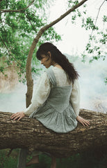 Delantal de lino y algodón Cara