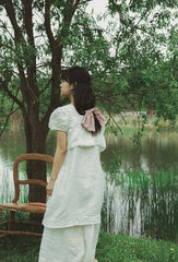 Suri Linen Cotton Cropped Jacket