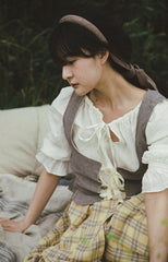 Betty Linen Waistcoat