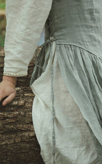 Delantal de lino y algodón Cara