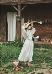 Brooke Linen Cotton Apron