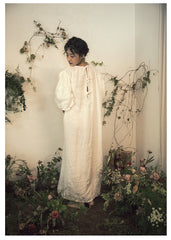 April Linen Cotton Maxi Dress