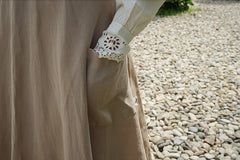 Vestido estilo pichi de lino y algodón Hannah