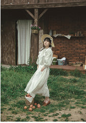 Brooke Linen Cotton Apron