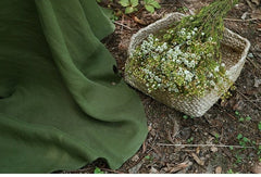 Hannah Linen Cotton Pinafore Dress