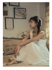 Antonia Linen Cotton Maxi Slip Dress