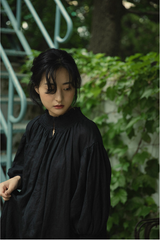 Elsa Linen Cotton Maxi Dress