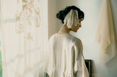 Beverly Linen Cotton Long Sleeve Maxi Dress