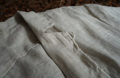 Marie Linen Cotton Long Sleeve Maxi Dress