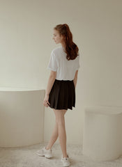 Classic Relaxed-Fit Linen T-Shirt for Women with Breathable Fabric and Minimalist Design