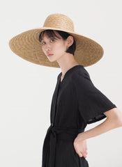 Elegant V-Neck Button-Down Linen Midi Dress with Waist Tie and Short Sleeves