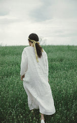 Connie Linen Cotton Maxi Dress