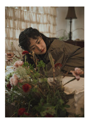 Vestido sin mangas de lino y algodón Frances