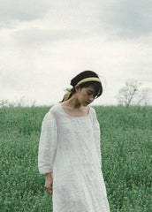 Connie Linen Cotton Maxi Dress