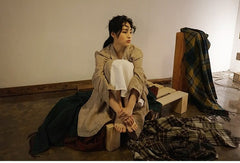 Bata de lino y algodón de Minnie