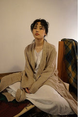 Bata de lino y algodón de Minnie