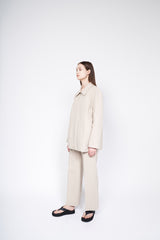 High-Waisted Wide-Leg Linen Pants with Tailored Fit – Lightweight Summer Workwear Essential
