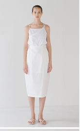 Lightweight Linen Camisole Top With Double Strap Detail And Relaxed Drape For Effortless Style