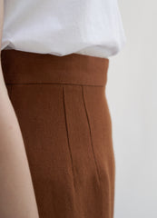 Short-Sleeve Linen T-Shirt with Relaxed Fit and Classic Crew Neckline