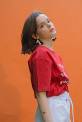 High-Waisted Linen Shorts with Waist Tie Belt and Cuffed Hem for Effortless Summer Style