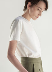 High-Waisted Linen Pants with Tapered Leg and Tailored Front Pleats