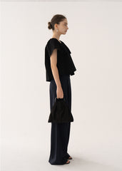 Wide-Leg High-Waisted Linen Pants with Tailored Pleats and Relaxed Fit for Effortless Elegance