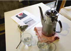 Paño de cocina de lino y algodón